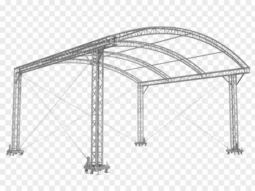 Timber Roof Truss Steel Aluminium PNG