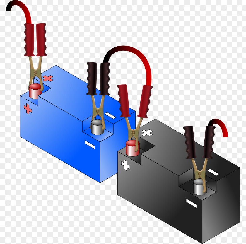 Automotive Battery Electronic Component Series And Parallel Circuits Electric Volt PNG