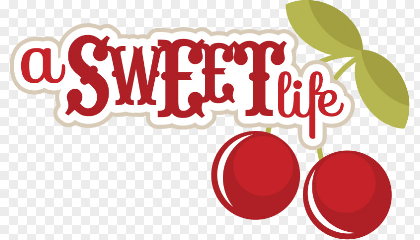 Fresh Cherries Clip Art Scrapbooking Logo PNG