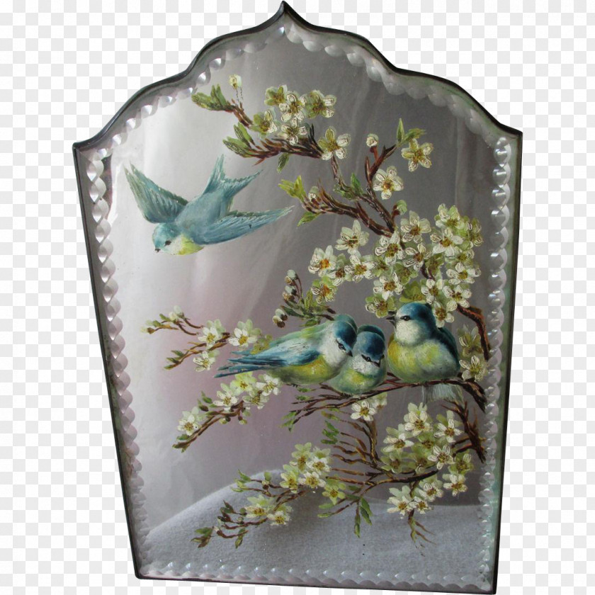 Hand-painted Birds And Flowers Bird Fauna Tree Feather Branching PNG