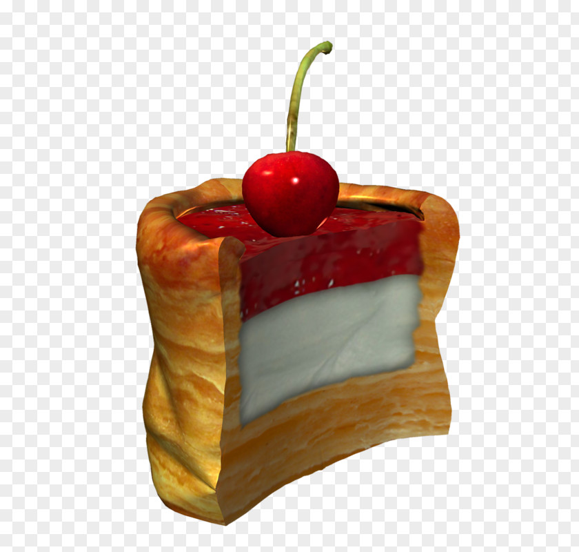 Sliced ​​cherry Cake Cream Torte Cherry PNG