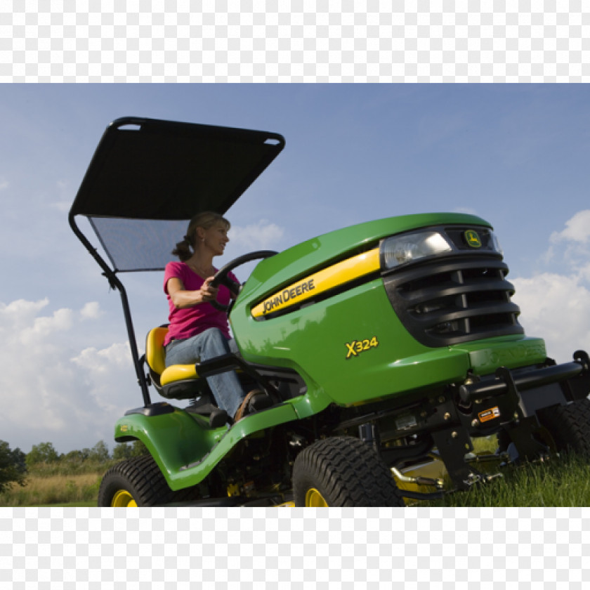 Tractor John Deere Lawn Mowers Canopy Car PNG