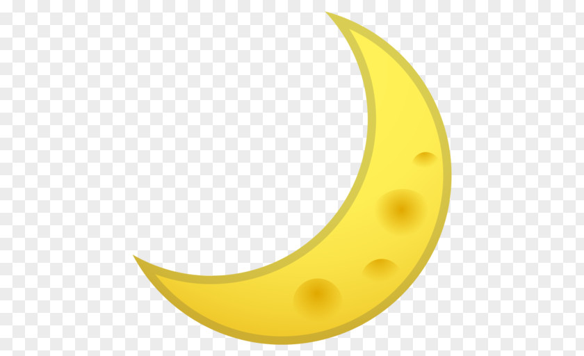 Crescent Moon Lunar Phase Emojipedia PNG