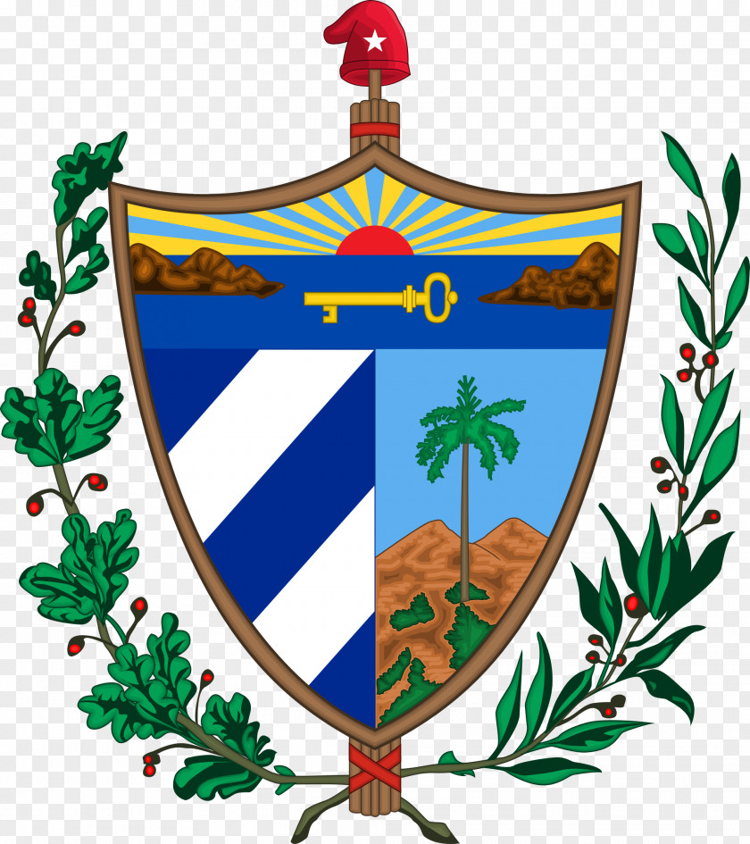 Cuba Coat Of Arms Flag National Symbols PNG