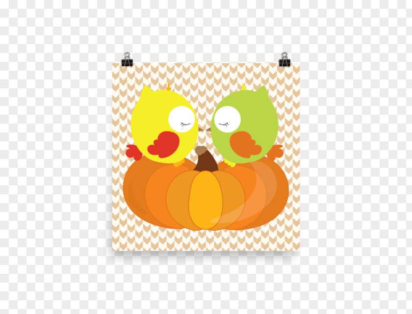 Fall Owl Border Clip Art Vector Graphics Illustration Image PNG