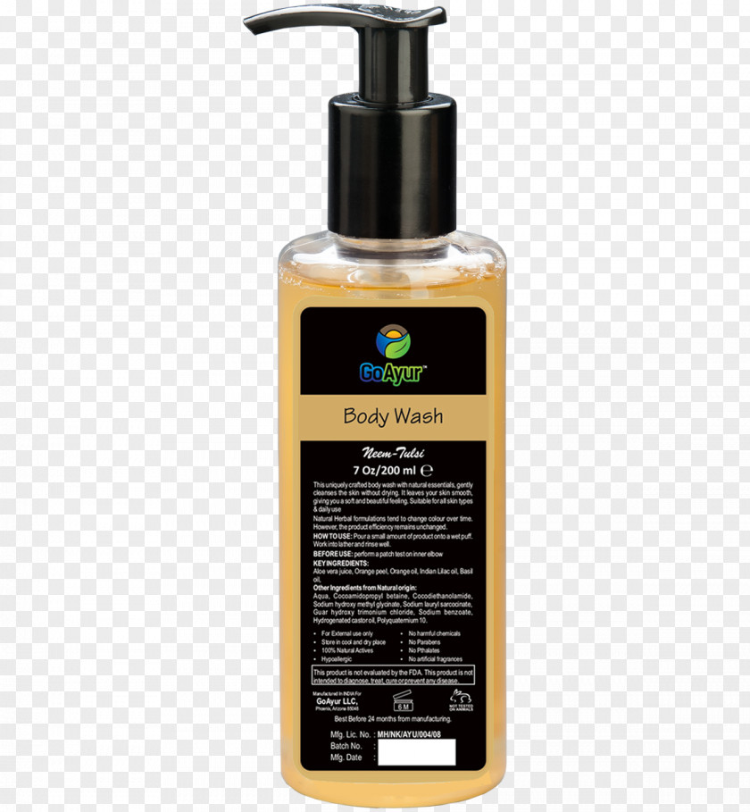 Neem Lotion Skin Health Lemon Orange PNG