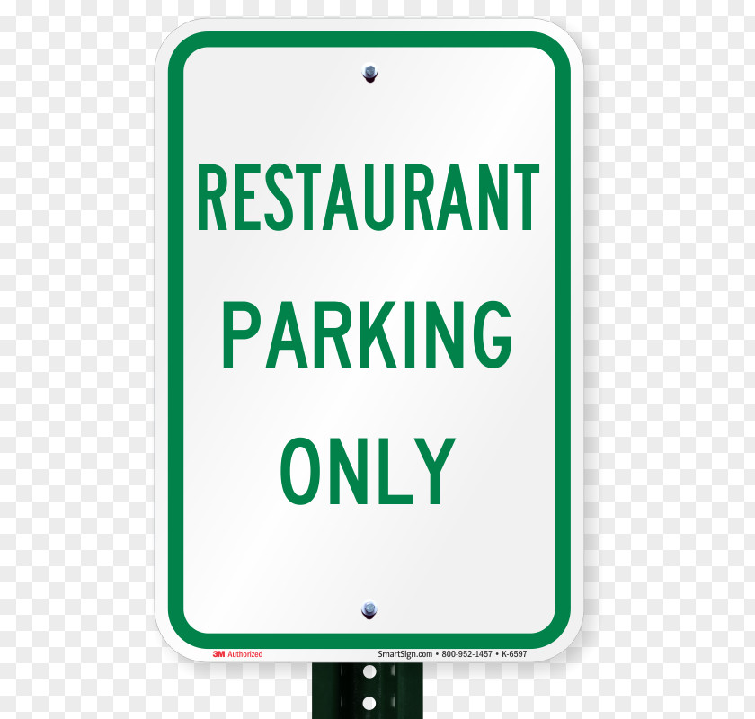 Parking Only Traffic Sign Brady 141813 Sign, Text, 18