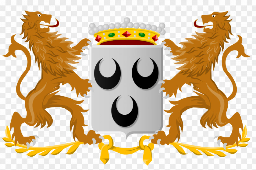 Wapen Van Oosterhout Coat Of Arms Baroniemonument Polanen Family Heraldry PNG