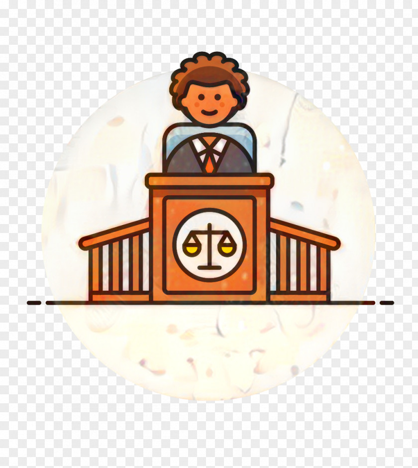 Clip Art Cartoon Judge Illustration PNG