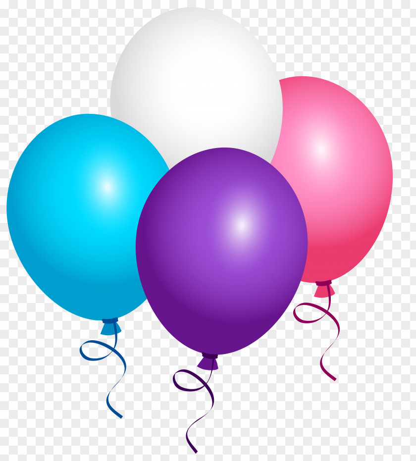 Flying Balloons Clipart Image Confetti Balloon Clip Art PNG