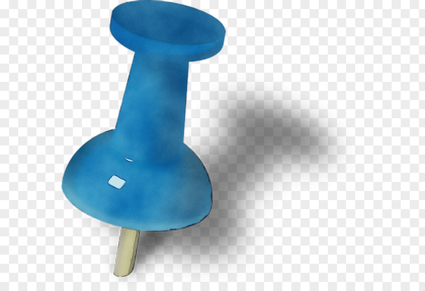 Plastic Furniture Blue Mushroom PNG