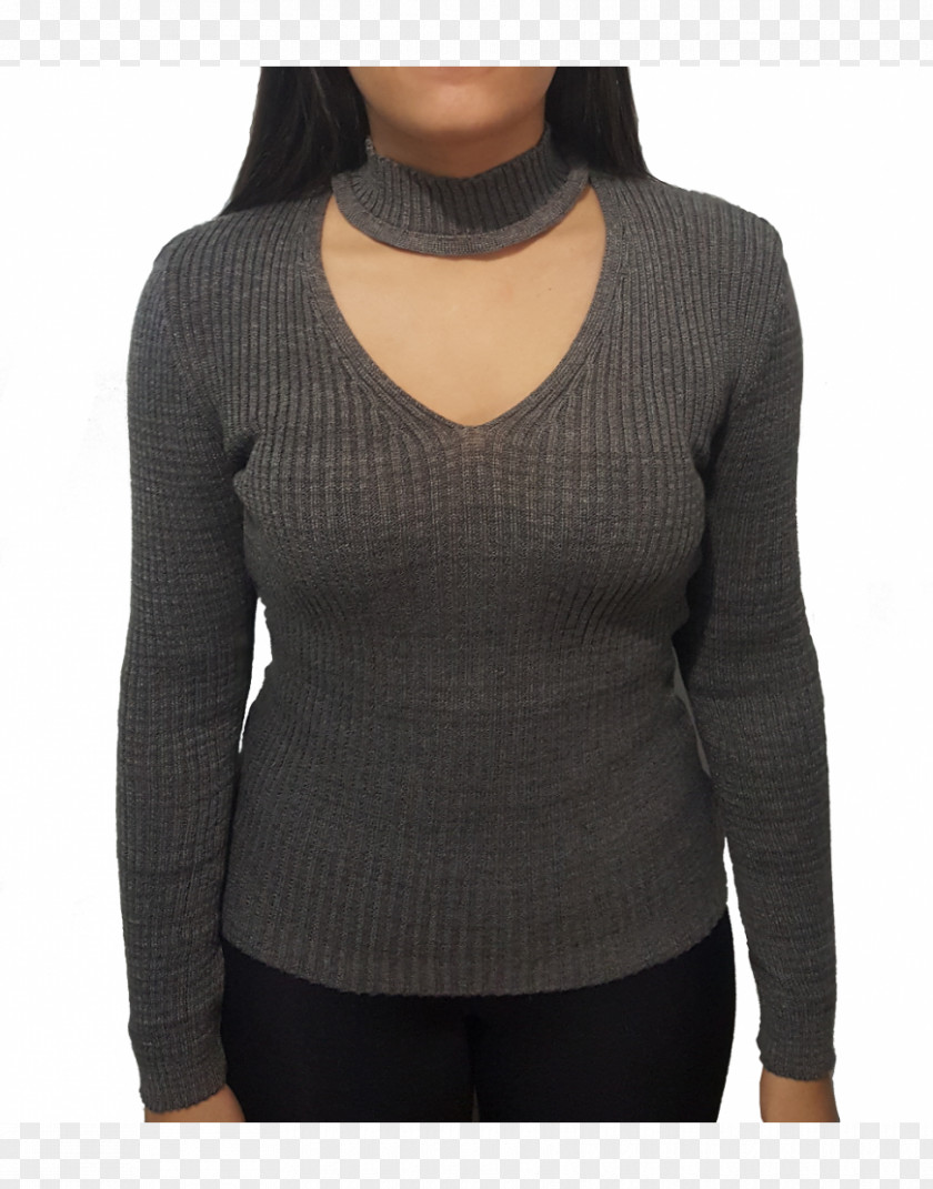 Tricot Sleeve Shoulder Sweater Wool PNG