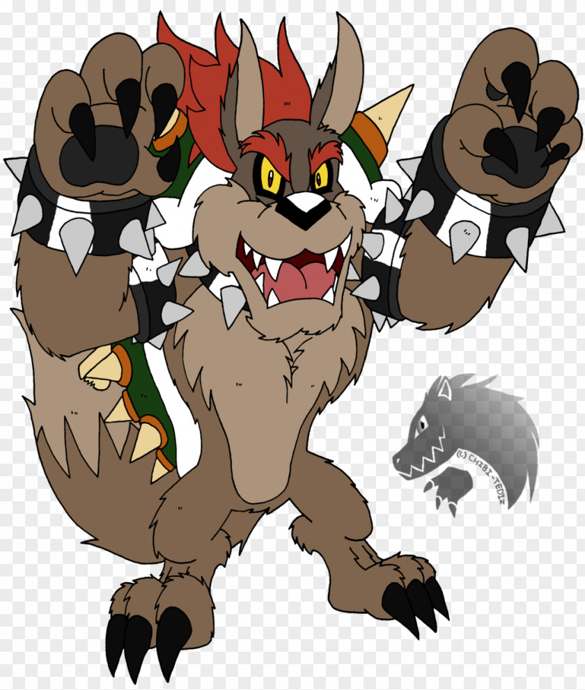 Werewolf Bowser Mario YouTube Koopa Troopa PNG