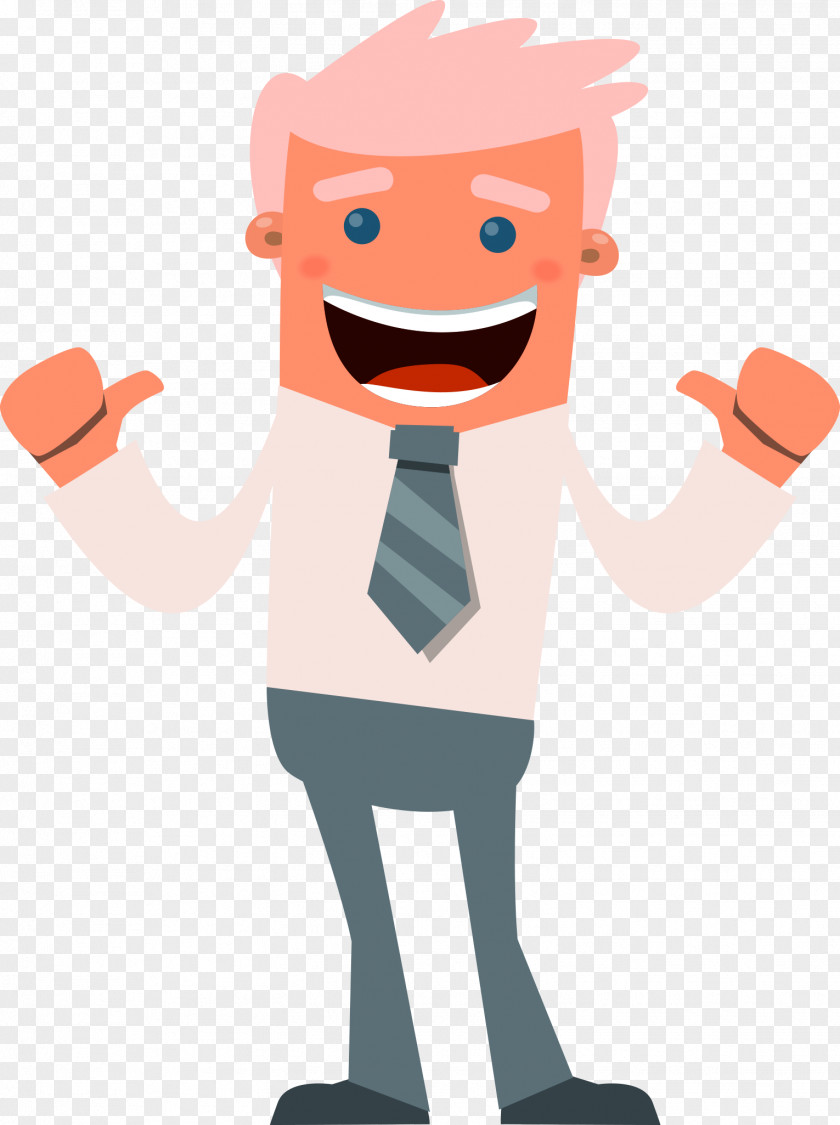 Yes I Selected Cartoon Characters Businessperson Character PNG