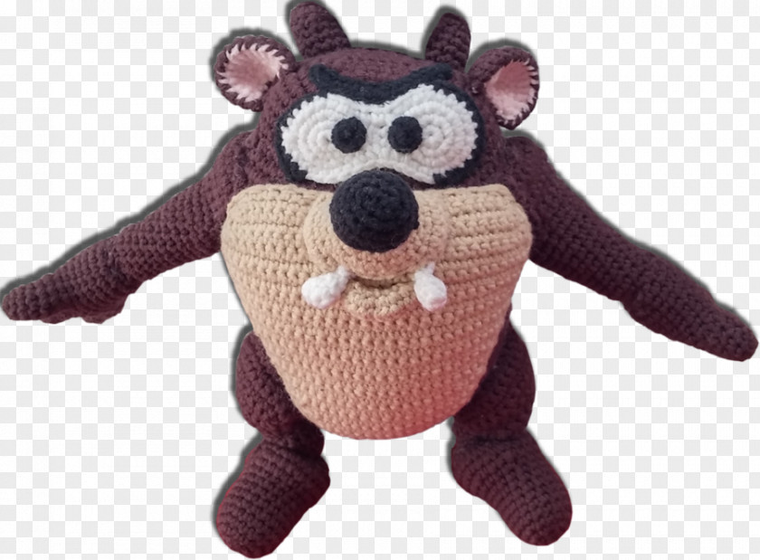 Doll Stuffed Animals & Cuddly Toys Amigurumi Crochet Tasmanian Devil PNG