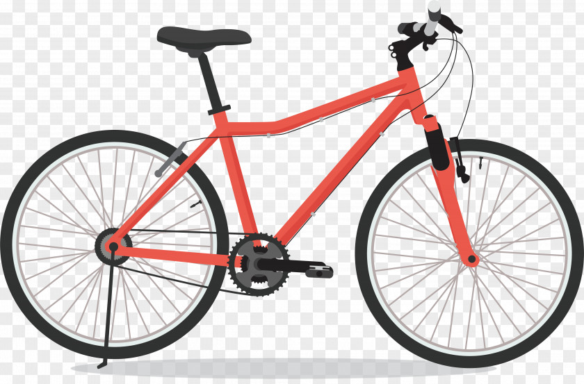 Red Mountain Bike Dubey Cycle Stores Indore Hybrid Bicycle Frame PNG