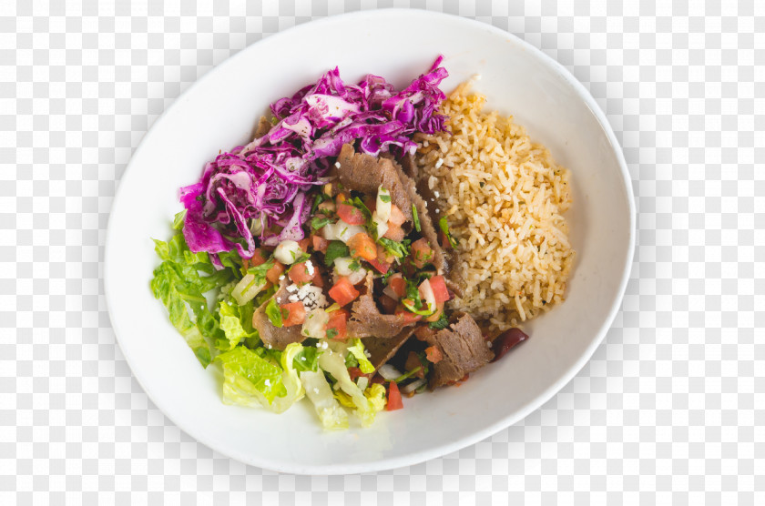 Rice Bowl Mediterranean Cuisine Vegetarian Gyro Shawarma Asian PNG