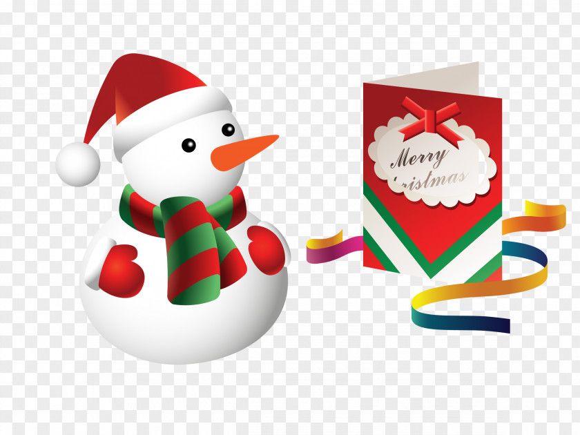 Santa Claus Christmas Snowman Greeting Card Icon PNG