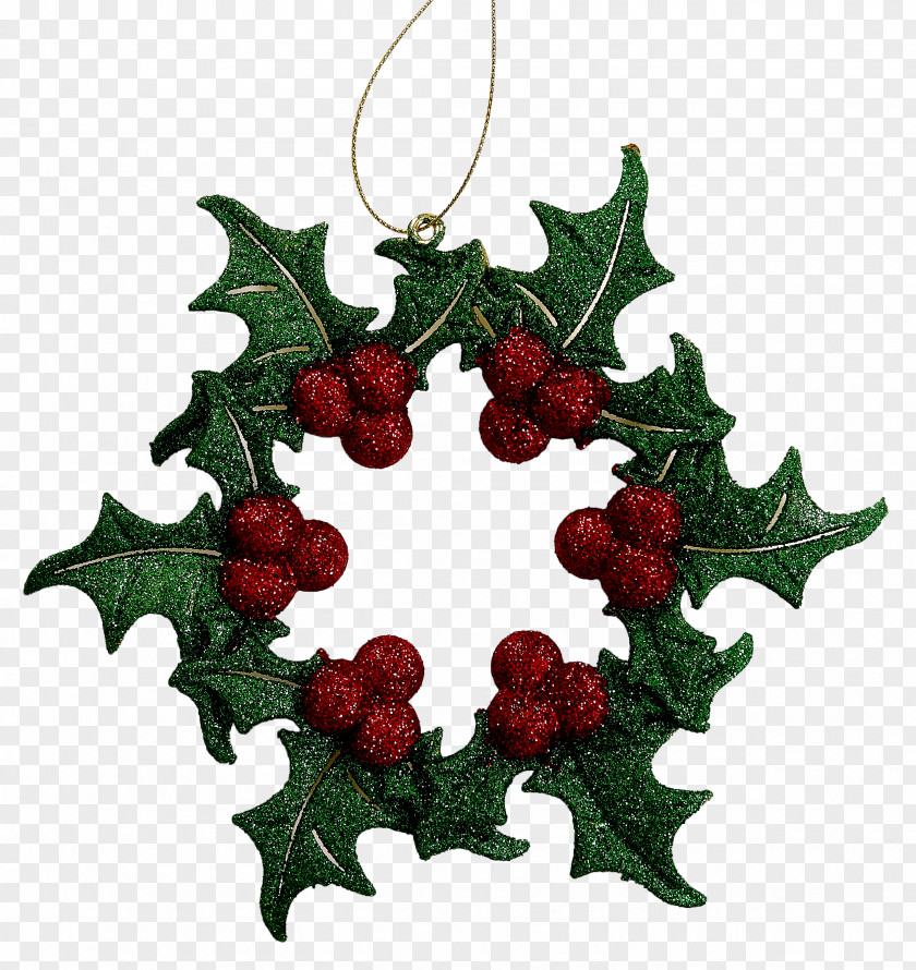 Snowflake Christmas Ornament Glass Place Cards PNG