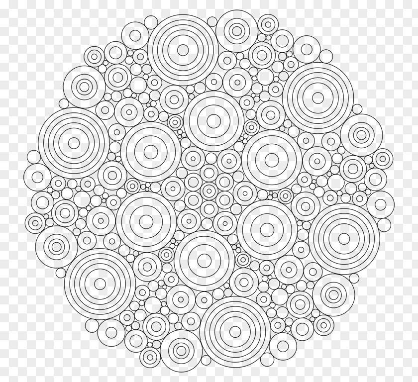Minecraft Coloring Book Mandala Adult Child PNG