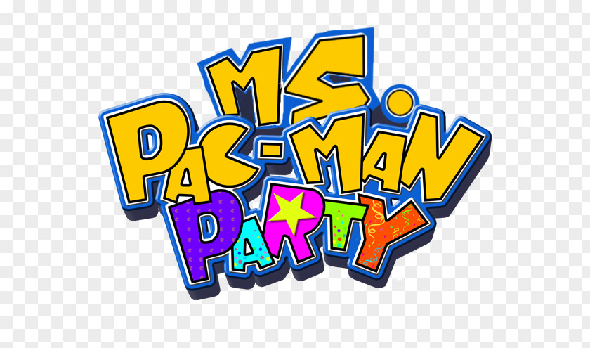 Pac Man Pac-Man Party Ms. Wii Video Game PNG