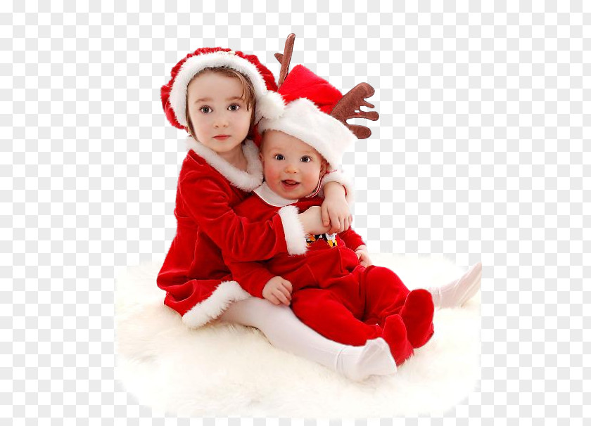 Santa Claus Christmas Ornament Card Infant PNG