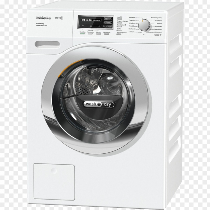Washing Machine Machines Clothes Dryer Miele Combo Washer Dishwasher PNG