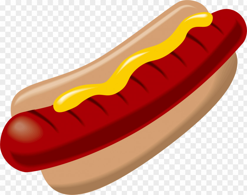 Hot Dog Vector Material Fast Food PNG