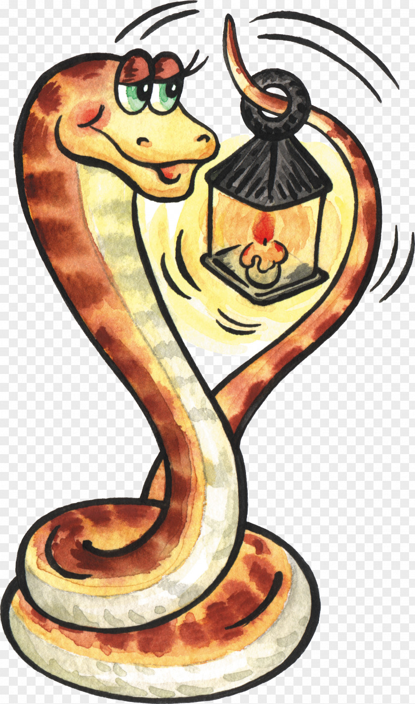 Snake India Charmer Snakes Reptile Lantern Clip Art Image PNG
