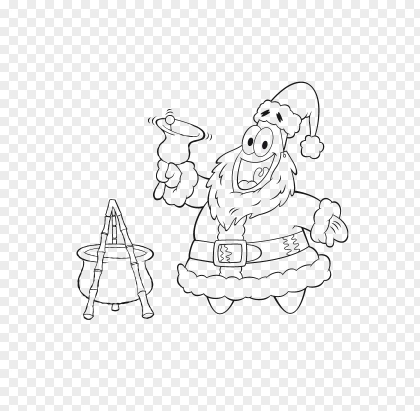 Suit Sketch Patrick Star Squidward Tentacles Coloring Book It's A SpongeBob Christmas! Starfish PNG
