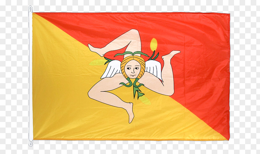 Flag Palermo Regions Of Italy Sicily Sicilian PNG