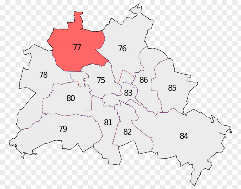 Frohnau Reinickendorf Map Hermsdorf West Berlin PNG