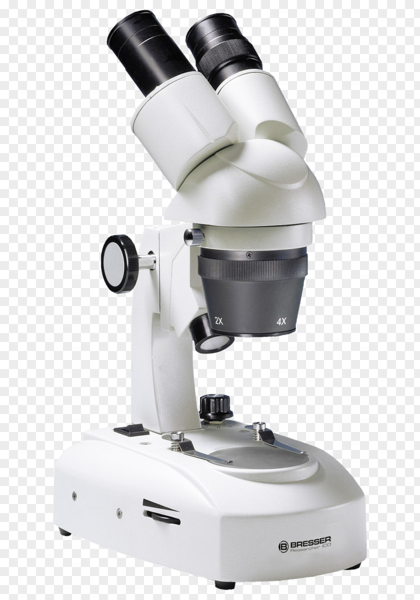 Microscope Light Stereo Bresser Optics PNG