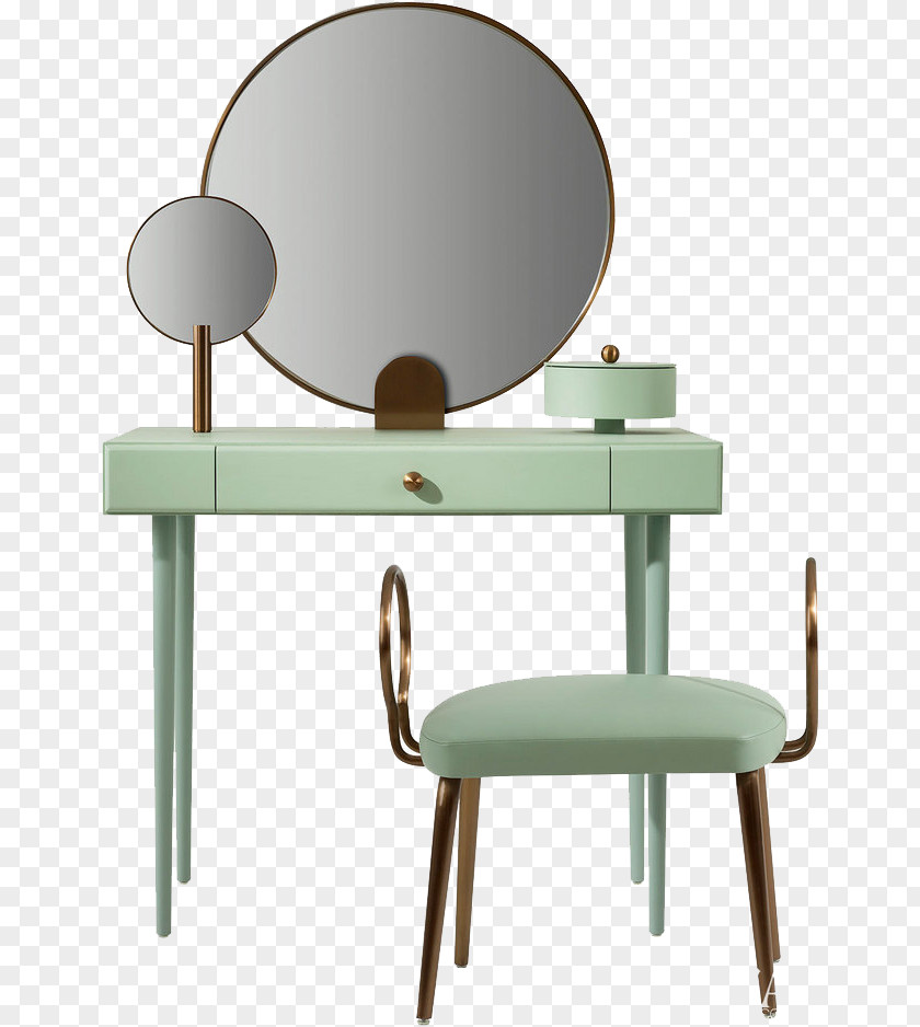 Mirror Table House Furniture Bedroom Lowboy PNG