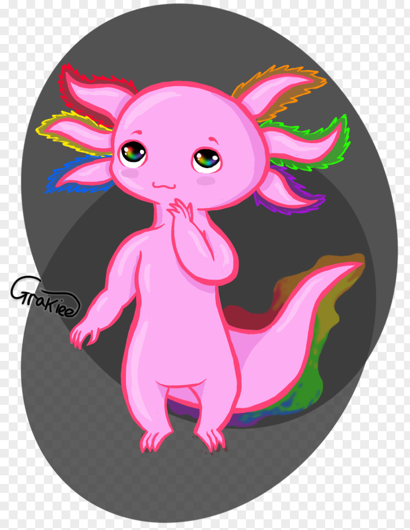 Axolotl Pixel Art Clip PNG