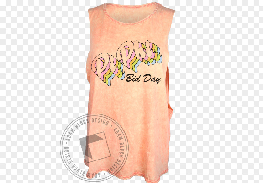 Colourful Letters T-shirt Shoulder Sleeveless Shirt Outerwear PNG