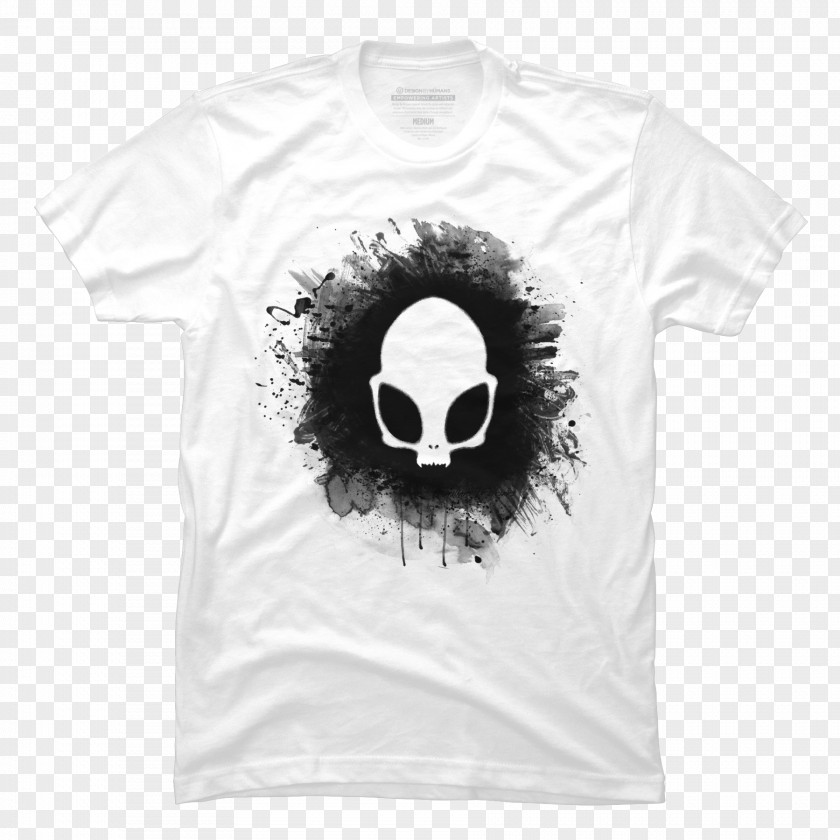 T-shirt Skull White Canvas Tote Bag PNG