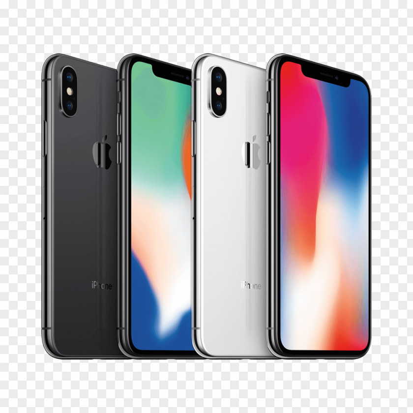 Apple IPhone X AT&T Mobility LTE Smartphone PNG