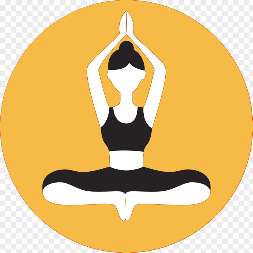 Balance Meditation Yoga Physical Fitness Logo PNG
