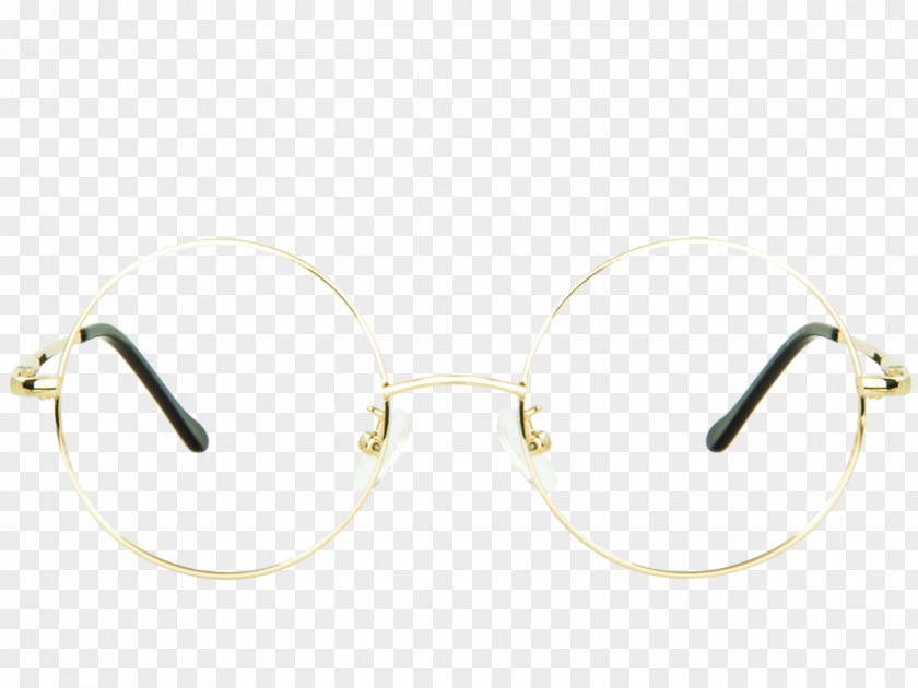 Glasses Goggles Sunglasses Light Gold PNG