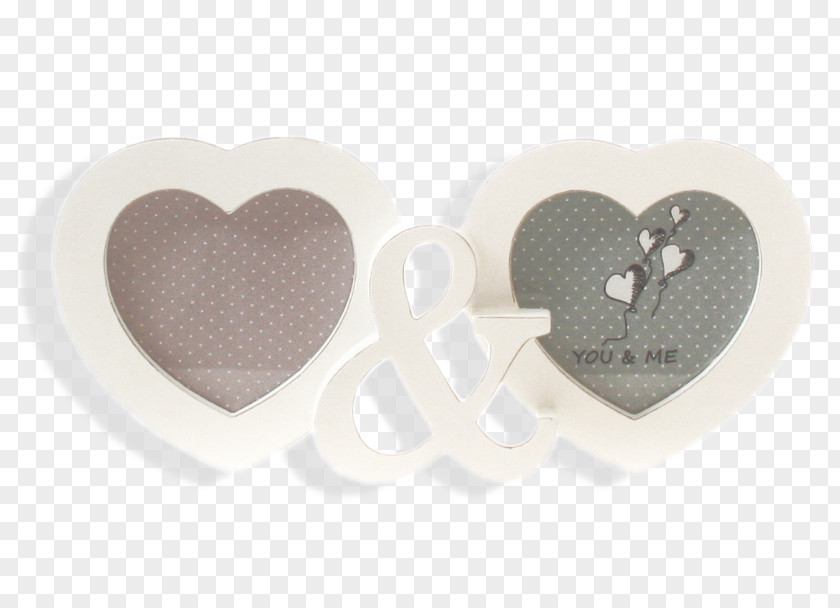 Shabby Appearance Picture Frames Heart Glass Image Valentine's Day PNG