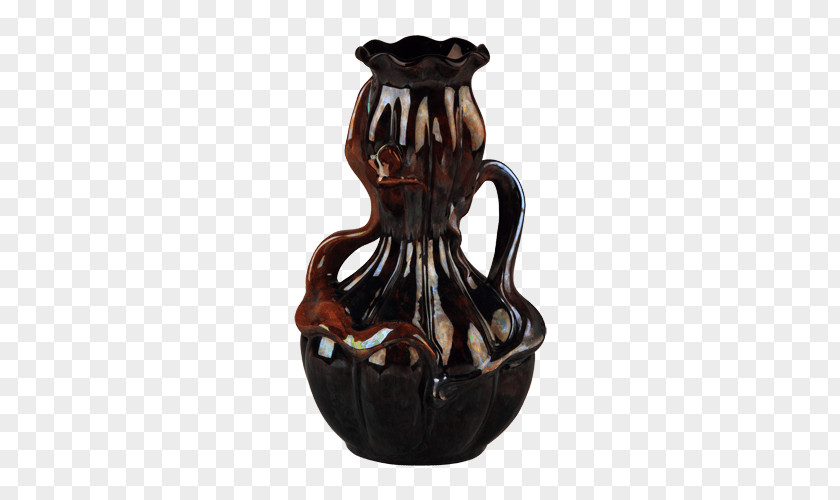 Vase Zsolnay Ceramic Porcelain Pottery PNG