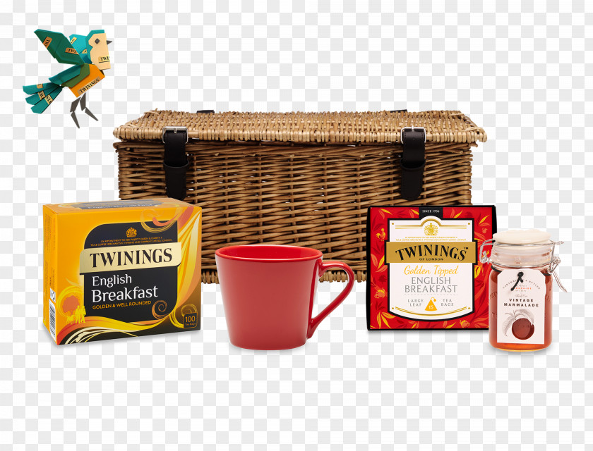 Breakfast Tea Food Gift Baskets Hamper PNG