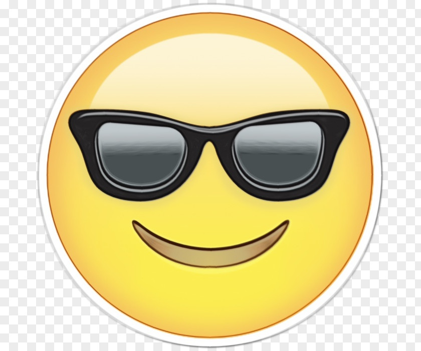 Cool Happy Face Emoji PNG