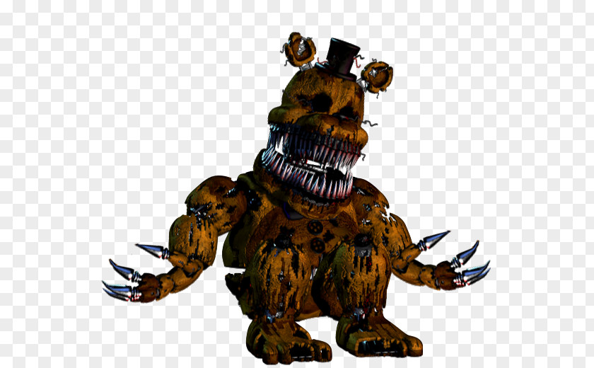 Golden Freddy Five Nights At Freddy's: Sister Location Freddy's 4 Nightmare Animatronics Funko PNG