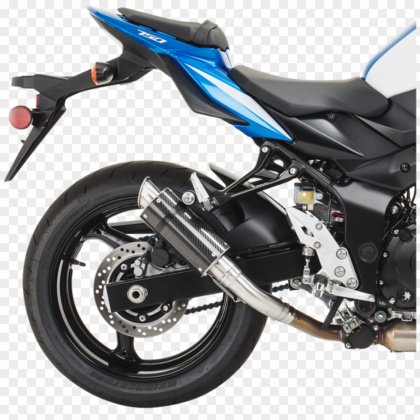 Suzuki GSR750 Exhaust System GSX Series GSX-S1000 PNG