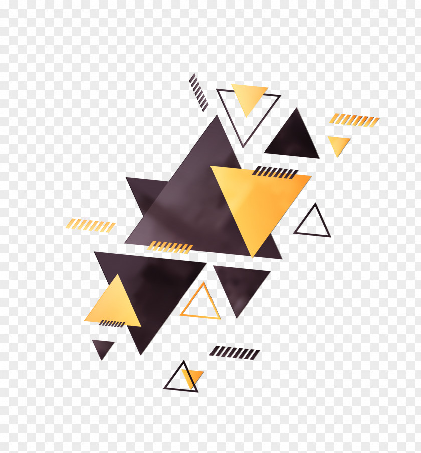 Large Triangle Design Logo PNG