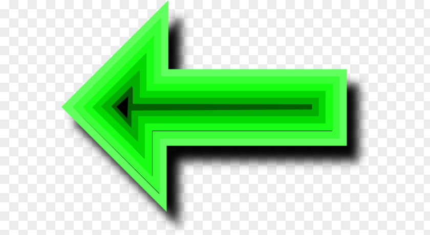 Pictures Of Arrows Pointing Left Green Arrow Clip Art PNG