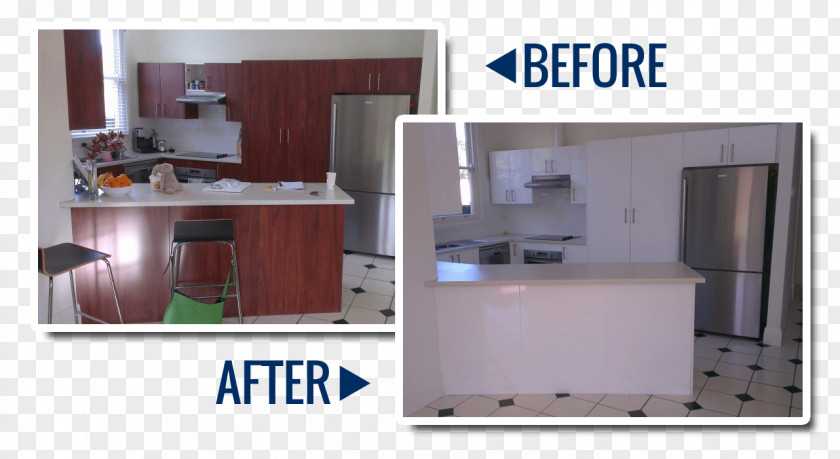High-gloss Kitchen Cabinet Bathroom Refinishing PNG