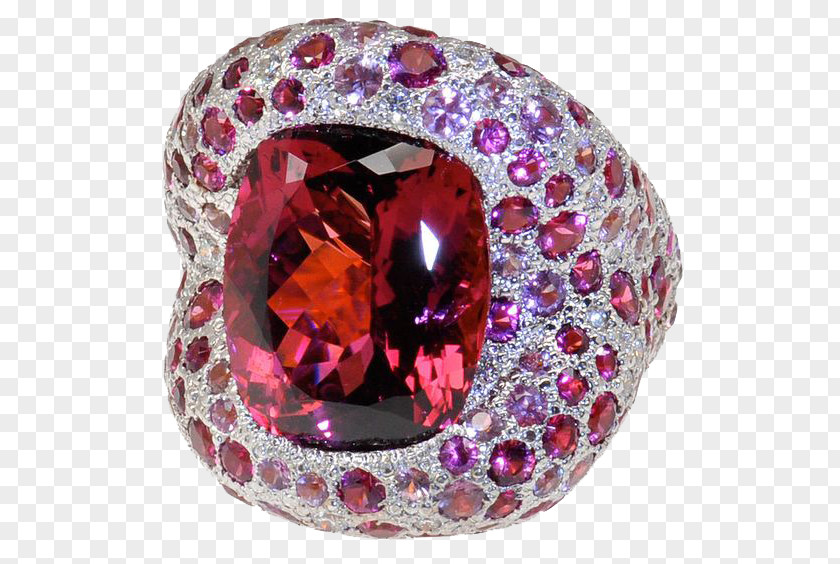 Ruby Ring Jewellery Tourmaline Gemstone PNG